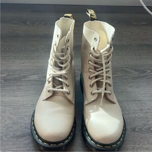 Selling Taupe Dr. Martens